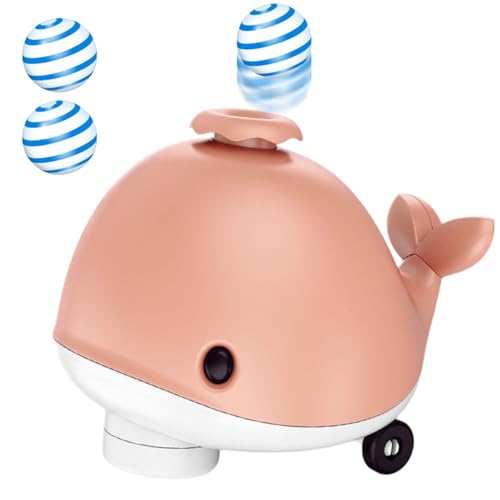 Whale Floating Ball - Elektrische Wal -Floating, Kugelspielzeug, Netter Wal -Levitationsball | Flexible Und Musik, Blow -Spiele Ausbalancieren, Haustierversorgungen, Kühlfan Für Kinder Haustier von Generic