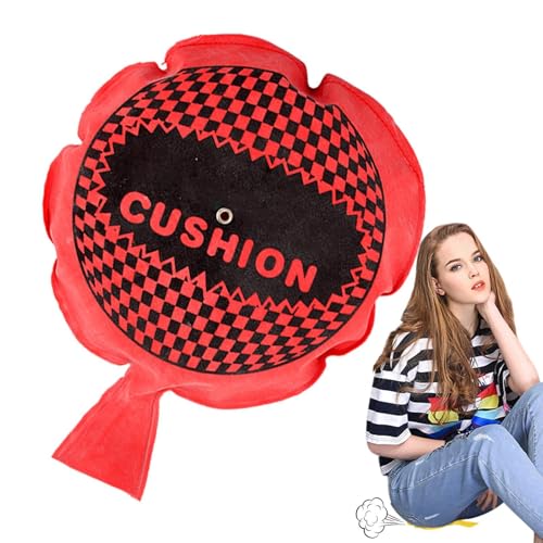 Whoopee Kissen, Whoopee, Furzscherz, aufblasbares Furzspielzeug für Kinder und Erwachsene, geblasene Furzgeräusche, Geräuschgenerator, Scherztasche für Halloween Pa von Generic