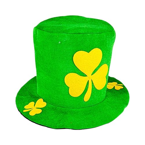 Wichtelhut - Unisex Erwachsener Kostümhut St.-Patricks-Hut | Irischer grüner St. Patrick's Day Hut | -Partyzubehör, Feiertags-Kopfbedeckung von Generic