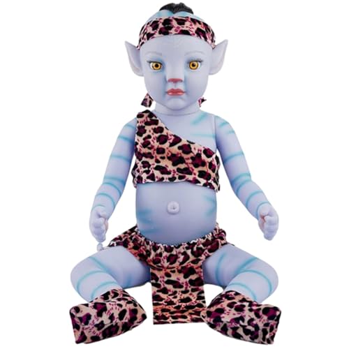 Wiedergeborene Puppen - Realistische Kinderpuppe, Leuchtend Simuliertes Außerirdisches Kinderpuppenspielzeug Neugeborenes Bewegliches 3D-Silikon, Für Sammler Und Filmliebhaber Wiedergeborene Puppen - Realistische Kinderpuppe, Leuchtend Simuliertes Außerirdisches Kinderpuppenspielzeug Neugeborenes Bewegliches 3D-Silikon, Für Sammler Und Filmliebhaber von Generic