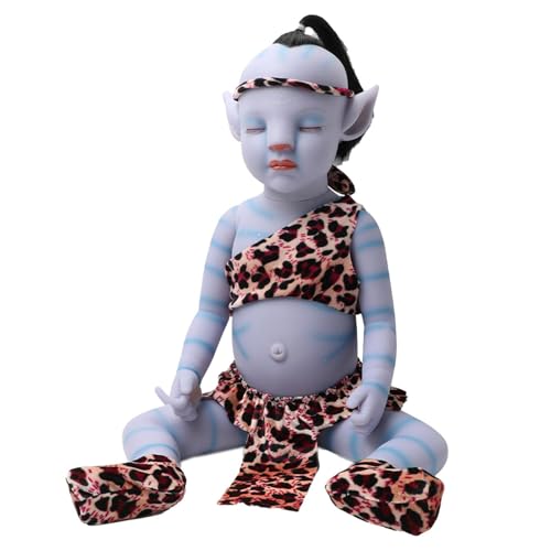 Wiedergeborene Puppen - Realistische Kinderpuppe Leuchtend Simuliertes Außerirdisches Kinderpuppenspielzeug Neugeborenes Bewegliches 3D-Silikon, Für Sammler Und Filmliebhaber Wiedergeborene Puppen - Realistische Kinderpuppe Leuchtend Simuliertes Außerirdisches Kinderpuppenspielzeug Neugeborenes Bewegliches 3D-Silikon, Für Sammler Und Filmliebhaber von Generic