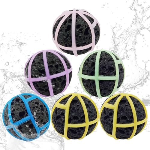 Wiederverwendbare Wasserballons, Luftballons für Kinder - 6 x wiederaufladbare Bälle für externen Silikonschwamm - Interaktive Poolspielzeug, Kampfspielzeug, Spielzeug Wiederverwendbare Wasserballons, Luftballons für Kinder - 6 x wiederaufladbare Bälle für externen Silikonschwamm - Interaktive Poolspielzeug, Kampfspielzeug, Spielzeug von Generic