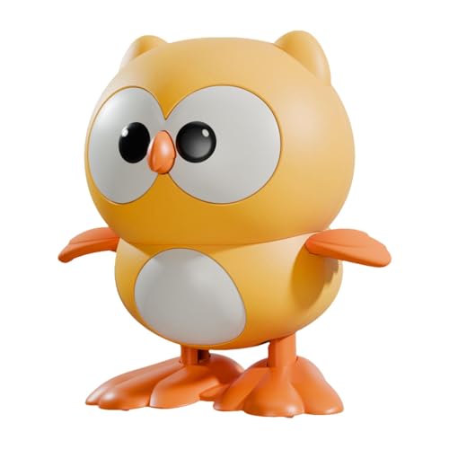Wind up Spielzeug für Kinder, Tier Wind up Spielzeug - Cartoon Walking Eule Spielzeug - Niedliches Clockwork Tier Spielzeug, tragbares Vogel Spielzeug für verbesserte Hand-Auge-Koordination Wind up Spielzeug für Kinder, Tier Wind up Spielzeug - Cartoon Walking Eule Spielzeug - Niedliches Clockwork Tier Spielzeug, tragbares Vogel Spielzeug für verbesserte Hand-Auge-Koordination von Generic