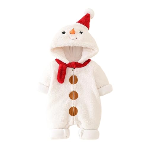 Winterschneeanzüge für Kinder, Schneemann-Kostüm | Weihnachts-Cartoon-Overall | Warmer Urlaubsanzug mit Vollbedeckungsdesign, dicke Oberbekleidung für Kinder und Kinder von Generic