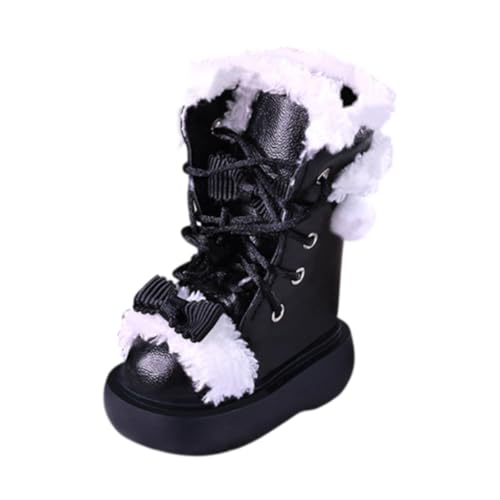 Winterstiefel 1: 4 Derss Up Doll Figure Schuhe Weibliche Modelschuhe für Geburtstagsgeschenkfoto Requisiten Machen Ihre Eigenen Puppenparty Gefälligk, Schwarz von Generic