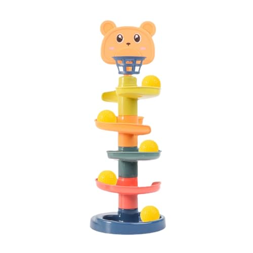 Wirbelturm für Babys – Aktivitäts-Spielzeug, Rampenform, Wirbelturm, Gleitschieber, lustiges Baby-Puzzle für Kinder, Wirbelturm für Babys – Aktivitäts-Spielzeug, Rampenform, Wirbelturm, Gleitschieber, lustiges Baby-Puzzle für Kinder, von Generic