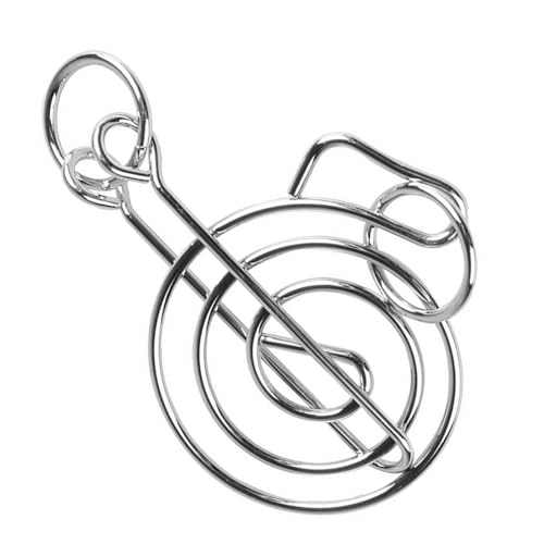 Wire Brain Teaser – Flexibles Brain Teaser-Puzzle, Metalldraht-Puzzle-Set, Lustiges Und Herausforderndes Mind Teaser-Spielzeug, Iron Unlock Interlock-Spiel, Sicheres Und Wiederverwendbares Lernspielze Wire Brain Teaser – Flexibles Brain Teaser-Puzzle, Metalldraht-Puzzle-Set, Lustiges Und Herausforderndes Mind Teaser-Spielzeug, Iron Unlock Interlock-Spiel, Sicheres Und Wiederverwendbares Lernspielze von Generic