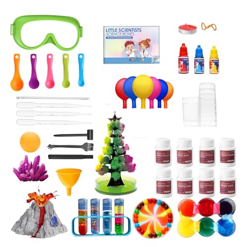 Wissenschaftliche Kits für Kinder – lustige und pädagogische STEM-Projekte für Kinder, interaktives Lernen | Wissenschaftliches Experimentier-Set für Zuhause oder Klassenzimmer Wissenschaftliche Kits für Kinder – lustige und pädagogische STEM-Projekte für Kinder, interaktives Lernen | Wissenschaftliches Experimentier-Set für Zuhause oder Klassenzimmer von Generic