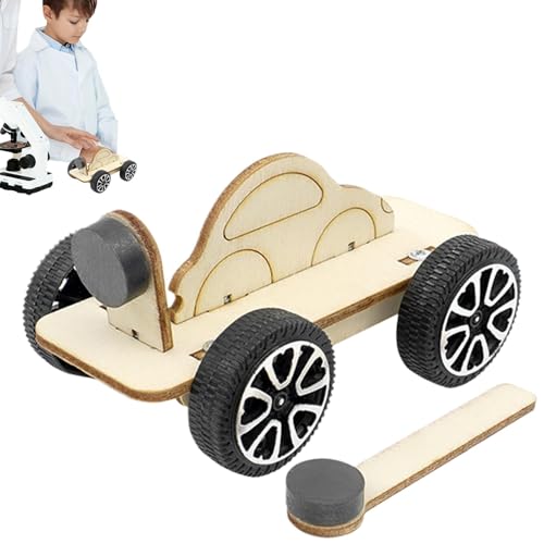 Wissenschaftliches Bauset für das Gebäude, Wissenschafts-Set für Autos – Konstruktionsspielzeug für Experimente – magnetisches Auto für Lernspielzeug von Generic