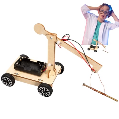 Wissenschaftliches Spielzeug zur Herstellung von Kranen für Kinder, Kit zur Herstellung von wissenschaftlichen Kranen, elektromagnetischer Kran, pädagogisches Lernspielzeug für Kinder Wissenschaftliches Spielzeug zur Herstellung von Kranen für Kinder, Kit zur Herstellung von wissenschaftlichen Kranen, elektromagnetischer Kran, pädagogisches Lernspielzeug für Kinder von Generic