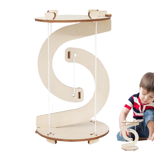 Wissenschaftliches Technik-Spielzeug, Wissenschafts-Kits für Kinder | Spannstruktur-Modellbausatz | Vorschule Lernspielzeug aus für Reisen, Outdoor, Zuhause, Spue Wissenschaftliches Technik-Spielzeug, Wissenschafts-Kits für Kinder | Spannstruktur-Modellbausatz | Vorschule Lernspielzeug aus für Reisen, Outdoor, Zuhause, Spue von Generic