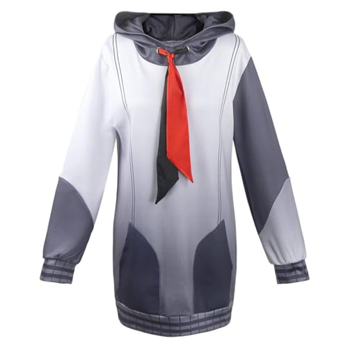 Womens Anime Cosplay Kostüm Für Akiyama Mizuki Kleid Uniform Full Set Halloween Party (Weiß,L) von Generic