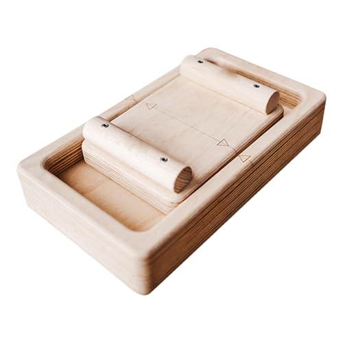 Wooden Armwrestling Tug Toy | Wooden Climbing Finger Tug Toy | Women Men Climbers Training Equipment Interaction Toy for Courtyard, Bedroom, Classroom von Generic