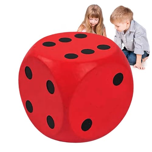 Würfel Groß - Riesige Würfel, 15 cm | EIN Unterhaltsames Lernspielzeug Für Spieleabende Und Lernspielzeug Würfel Groß - Riesige Würfel, 15 cm | EIN Unterhaltsames Lernspielzeug Für Spieleabende Und Lernspielzeug von Generic
