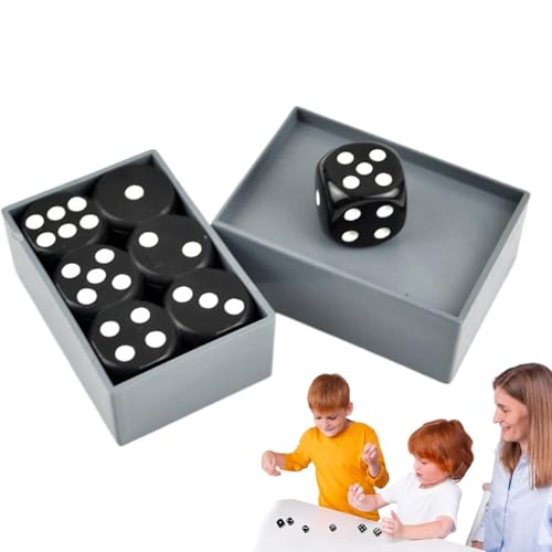 Würfelspiel-Set, Würfeltricks | Club-Würfelspiele | Neuheit Lustiges Spielzeug Leistung Spielen Zauberer Würfelturm Gehorsames Zubehör für die von Generic