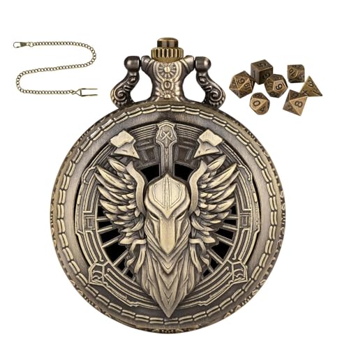 Würfelspiel mit Taschenuhrbox, Metallwürfelspiel | 7 tragbare Spielwürfel mit Taschenuhrgehäuse | Gesellschaftsspiele für Männer und Frauen, Partyzubehör Würfelspiel mit Taschenuhrbox, Metallwürfelspiel | 7 tragbare Spielwürfel mit Taschenuhrgehäuse | Gesellschaftsspiele für Männer und Frauen, Partyzubehör von Generic