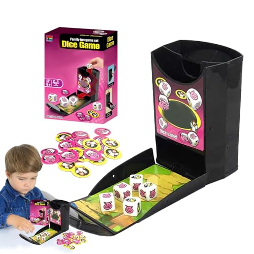 Würfelspiele-Set, Würfelbrettspiel - Brettspiel Würfelspiel für Familien für Erwachsene - Bunte Brettspiele für Familientreffen, Freundschaftsfeiern und Geburtstagsfeiern von Generic