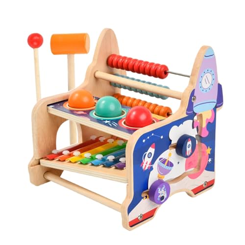 Xylophon, Waage-Kugel, Musikspielzeug aus Holz, pädagogisches Spielzeug mit musikalischen Schlägen, für Mädchen von 3 bis 5 Jahren Xylophon, Waage-Kugel, Musikspielzeug aus Holz, pädagogisches Spielzeug mit musikalischen Schlägen, für Mädchen von 3 bis 5 Jahren von Generic