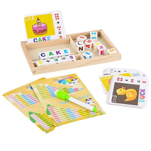 Zahlenzählspiel, Alphabet-Spielzeug, buntes Vorschul-Lernspielzeug, tragbare Reiseaktivitäten, frühes Lernwerkzeug für Zuhause, Zahlenzählspiel, Alphabet-Spielzeug, buntes Vorschul-Lernspielzeug, tragbare Reiseaktivitäten, frühes Lernwerkzeug für Zuhause, von Generic