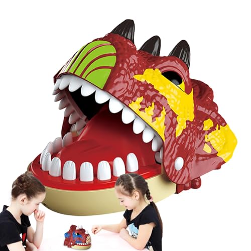 Zahnbissspielzeuge, Dinosaurier-Zahn-Spielzeugset, Dinosaurier-Biss-Spielzeug, Beißspielzeug, Witz-Spielzeug, Interaktionsspielzeug mit drückenden Zähnen von Generic