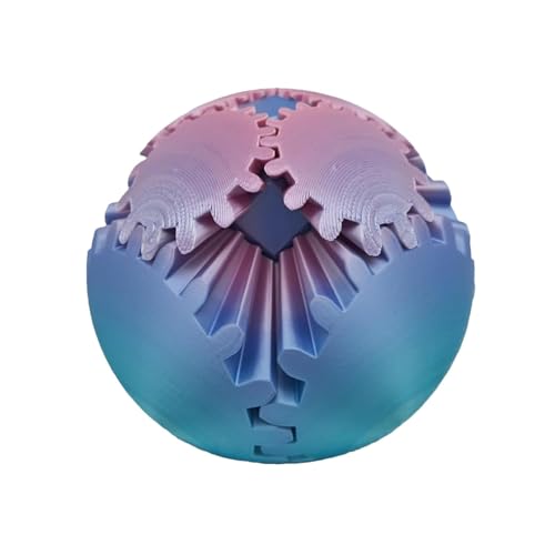 Zahnrad-Ball-Spielzeug – Kugel-Getriebe, Spielzeug | Drehbarer Ball mit Zahnrad, Aktivitätsball, Anti-Stress-Spielzeug, bedruckt für die Arbeit oder von Generic