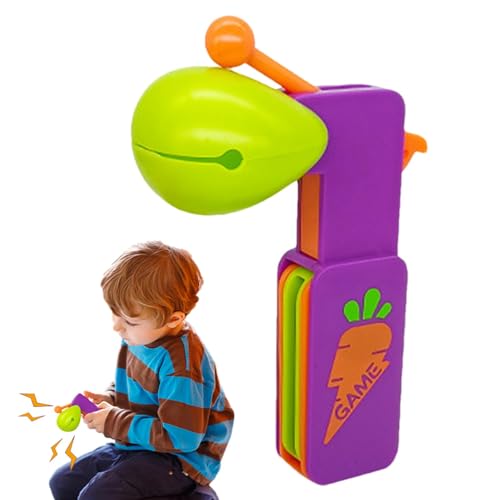 Zappelhammer-Spielzeug, Zen-Trommel mit Hammer, Fidget Sensory Hammer Toys, Desktop-Ornamente, Karottenspielzeug zum Stressabbau, neuartige sensorische Spielzeuge für Kinder und Erwachsene von Generic