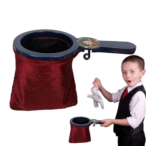 Zaubertrick-Tasche für Zaubertricks, Zaubertricks für Erwachsene, Zaubererwechseltasche - Klassische Zaubertricks mit verschwindendem Effekt, drehbarer Griff, lassen Dinge für Kinder verschwinden von Generic