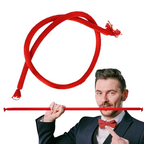 Zaubertrickseil - Nahaufnahme Illusionsbühnenshows, Kreative Und Lustige Requisite, Leicht Zu Tricksartige Ausführung, Perfekt Für Magier Comedy -Auftritte | Unterhaltsames Magisches Seil Für Naha Zaubertrickseil - Nahaufnahme Illusionsbühnenshows, Kreative Und Lustige Requisite, Leicht Zu Tricksartige Ausführung, Perfekt Für Magier Comedy -Auftritte | Unterhaltsames Magisches Seil Für Naha von Generic
