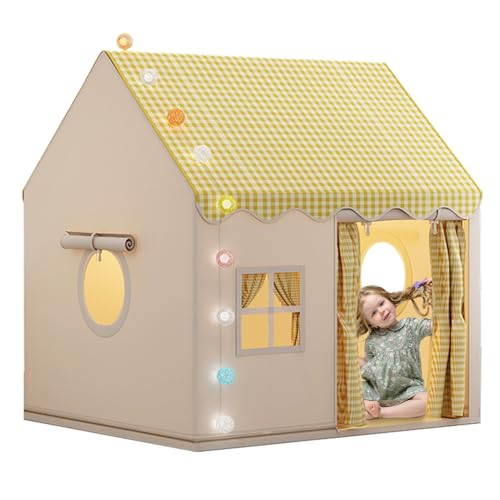 Zelt und Häuschen für den Innenbereich – Großes Spielzelt für Kleinkinder, Jungen und Mädchen | Faltbares Indoor-Spielzelt | Spielzelt für den Innenbereich | Geräumiges Spielzelt, ideal für den Zelt und Häuschen für den Innenbereich – Großes Spielzelt für Kleinkinder, Jungen und Mädchen | Faltbares Indoor-Spielzelt | Spielzelt für den Innenbereich | Geräumiges Spielzelt, ideal für den von Generic