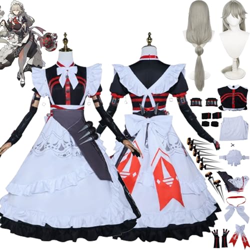 Zenless Zone Zero Alexandrina Sebastiane Cosplay Costume Outfit Game Character Uniform Complete Set Halloween Carnival Dress Up Suit with Wig for Women Zenless Zone Zero Alexandrina Sebastiane Cosplay Costume Outfit Game Character Uniform Complete Set Halloween Carnival Dress Up Suit with Wig for Women von Generic