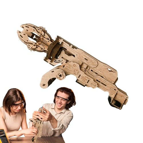 Ziegelfiguren | Holzbausteine ​​Spielzeug Mechanischer Hand | Montage Block Toys Building Blocks Spielzeugfiguren Füolles Spiel fördern und gleichzeitig das logische Denken Ihres Kir Kinder Erwachsene von Generic