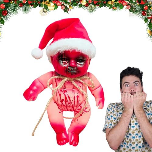 Zombie-Baby-Requisite, gruseliges Blut-Ornament, Gothic, Halloween, gruseliges Spukhaus, Dekoration, Requisite, gruseliger Geist, Spukpuppe von Generic