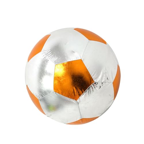 bunter Strandball mit Stoffbezug – weicher Fußball, aufblasbarer Fußball | Aufblasbarer Fußball, interaktiver aufblasbarer Strandball für Kinder und Jugendliche bunter Strandball mit Stoffbezug – weicher Fußball, aufblasbarer Fußball | Aufblasbarer Fußball, interaktiver aufblasbarer Strandball für Kinder und Jugendliche von Generic