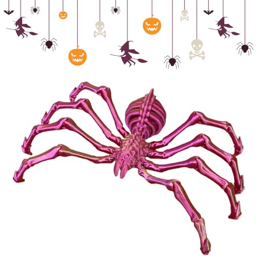 -gedruckte Spinne, Gelenkspinne - Spinne Action-Modell Spielzeugfigur - Erwachsene Executive Schreibtischspielzeug für Stressabbau, Halloween-Dekorationen -gedruckte Spinne, Gelenkspinne - Spinne Action-Modell Spielzeugfigur - Erwachsene Executive Schreibtischspielzeug für Stressabbau, Halloween-Dekorationen von Generic