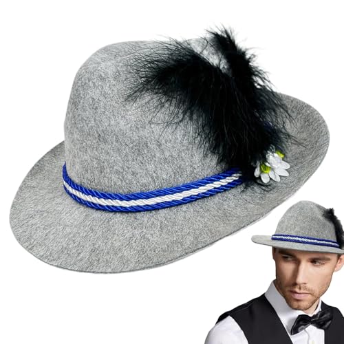 herren hut oktoberfest hat bayerischer hut ethnische festlichkeit deutsch hut alpine hut oktoberfest party zubehör hut deutsch alpine kleid hut i von Generic
