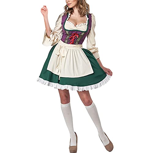midikleid damen bühnenaufführung kostüm bier kostüm halloween kostüm damen, A., 42 midikleid damen bühnenaufführung kostüm bier kostüm halloween kostüm damen, A., 42 von Generic