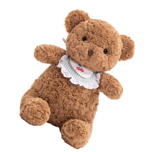 plüschtiere weich tröstende puppen babypuppenlätzchen plüschlätzchen für 16 zoll puppen niedliches plüschtier tier puppen für mädchen weiches kissen von Generic