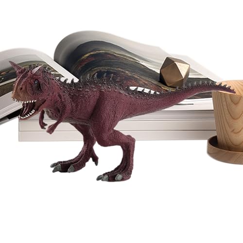 sauriermodelle realistisch, saurierspielzeugmodell - Carnotaurus Triceratops Desktop Ornament - Tier Figur Model Figur Bildungssaurierdekor für Mädchen sauriermodelle realistisch, saurierspielzeugmodell - Carnotaurus Triceratops Desktop Ornament - Tier Figur Model Figur Bildungssaurierdekor für Mädchen von Generic
