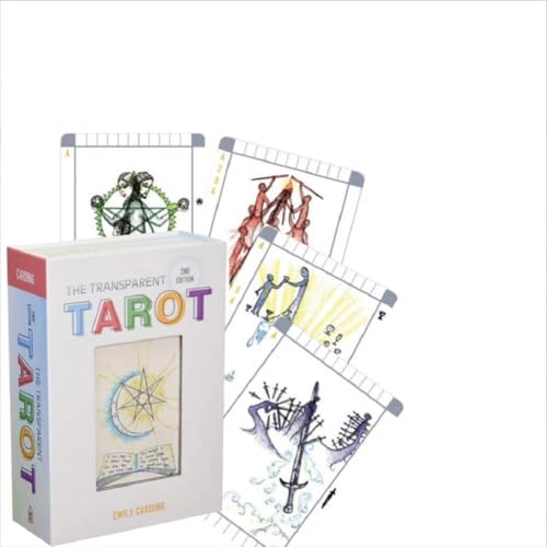 von Transparentes Kartenspiel mit Deck-Box und Kartenbedeutungen for Anfänger und Profis von Transparentes Kartenspiel mit Deck-Box und Kartenbedeutungen for Anfänger und Profis von Generic