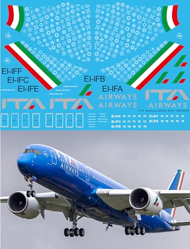 1/144 Decals kompatibel mit Airbus A350 900ITA Airways TBD945 1/144 Decals kompatibel mit Airbus A350 900ITA Airways TBD945 von Generico