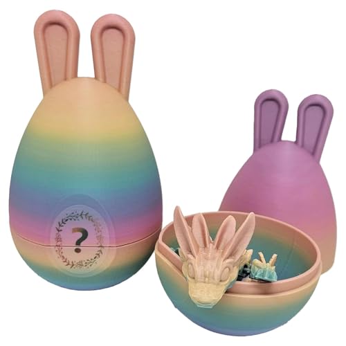 3D-gedrucktes Drachenei | Drachenei gefüllt mit Spielzeug – Eierjagd für Kinder, DIY-Handwerk, 3D-Drachenei mit Innendrache, Party-Spiele 3D-gedrucktes Drachenei | Drachenei gefüllt mit Spielzeug – Eierjagd für Kinder, DIY-Handwerk, 3D-Drachenei mit Innendrache, Party-Spiele von Genérico