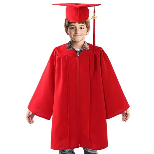 Abschluss- und Kapitalisierungskleid - Abschlusskleid für die High School, Abschlusskleid für Kleinkinder | Die bequeme Tunika mit Quasten für Kinder | Ro von Genérico