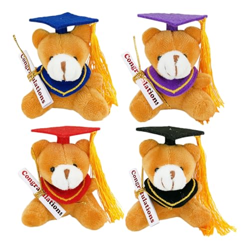 Abschlussbär, Minibär zum Abschluss 2024, 7 cm, Mini-Studienabschluss, Plüschbär im Hutkleid, 2024 Plüschtiere, Abschlussfeier, Partyerinnerungen für Männer Abschlussbär, Minibär zum Abschluss 2024, 7 cm, Mini-Studienabschluss, Plüschbär im Hutkleid, 2024 Plüschtiere, Abschlussfeier, Partyerinnerungen für Männer von Genérico