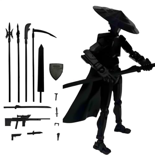 Action-Figur-Roboter-Spielzeug – Futuristischer Mech Krieger, beweglicher Battle Bot | Realistisches Aussehen und komplizierte Details, interaktiver transformierender Sci-Fi-Action-Roboter Action-Figur-Roboter-Spielzeug – Futuristischer Mech Krieger, beweglicher Battle Bot | Realistisches Aussehen und komplizierte Details, interaktiver transformierender Sci-Fi-Action-Roboter von Genérico