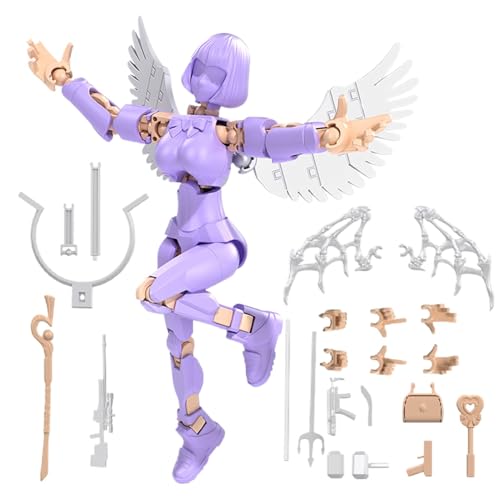 Actionfiguren-Set – Baustein-Set für bewegliche Figuren für Kinder, Action-Figur, lustiges Actionfigurenspiel, Actionfiguren-Set Actionfiguren-Set – Baustein-Set für bewegliche Figuren für Kinder, Action-Figur, lustiges Actionfigurenspiel, Actionfiguren-Set von Genérico