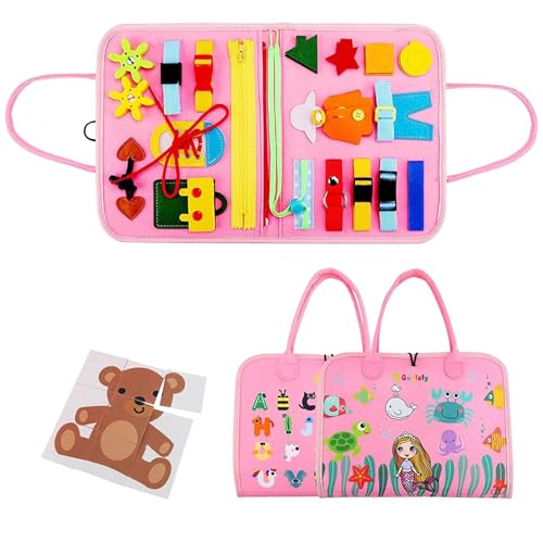 Aktivitätsgeschichtenbuch für Kleinkinder, weiche sensorische Lernseiten, ruhiges Buch aus pädagogischem Stoff, Roadtrip-Spiel, inspiriert von Aktivitätsgeschichtenbuch für Kleinkinder, weiche sensorische Lernseiten, ruhiges Buch aus pädagogischem Stoff, Roadtrip-Spiel, inspiriert von von Genérico