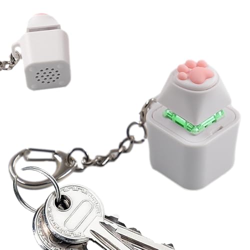 Anti-Stress-Spielzeug, Schlüssel zum Stressabbau für die Tastatur, Schlüsselanhänger B mit beleuchtetem Finger, Spielzeug und Spielzeug für Kinder und Erwachsene, um die Stimmung und den Geist zu von Genérico