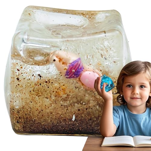 Anti-Stress-Spielzeug für Kinder, weiches Quetschspielzeug, wiederverwendbar, Anti-Stressball, 6 cm, Kinderspiele, Reisen, Outdoor-Aktivitäten und Transport von Genérico