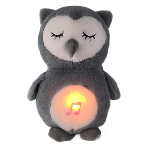 Atmen weiches Spielzeug – Musikpuppe für Kinder | Musik voller Musik Ullic, realistische Atmungssimulation, musikalisches Plüschspielzeug für Nachttische Atmen weiches Spielzeug – Musikpuppe für Kinder | Musik voller Musik Ullic, realistische Atmungssimulation, musikalisches Plüschspielzeug für Nachttische von Genérico
