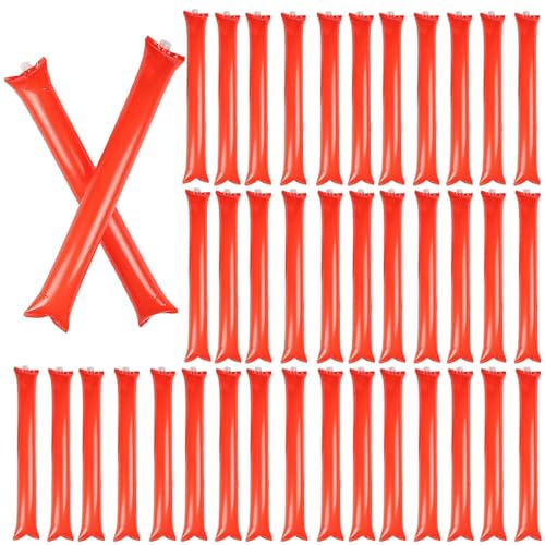 Aufblasbare Vergnügungsstöcke, Boomsticks | Cheer up Toys Set mit 40 Cheer Up Sticks | Geräuschgeneratoren für Partys, Vergnügungsgeschenke für Sportveranstaltungen von Genérico